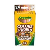 CRAYOLA - Feutres Super Tips - 24 - Colors of the World - FIN