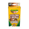 CRAYOLA - Feutres Super Tips - 24 - Colors of the World - FIN