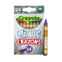 CRAYOLA - Craies à la Cire - 24 - METALLIC