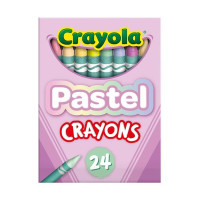 CRAYOLA - Craies à la Cire - 24 - PASTEL