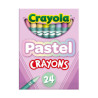 CRAYOLA - Craies à la Cire - 24 - PASTEL