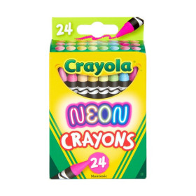 CRAYOLA - Craies à la Cire - 24 - NEON