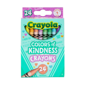CRAYOLA - Craies à la Cire - 24 - KINDNESS