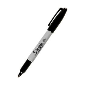 SHARPIE - Permanent Marker - Fine - Black