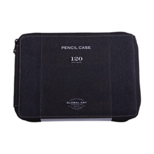 LINECO - Canvas Pencil Case for 120 - Blue