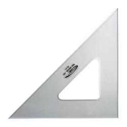 GRAPHOPLEX - Transparent Triangle - 45° - 13cm