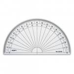 GRAPHOPLEX - Semi Circular Protractor - In Degrees - 16cm