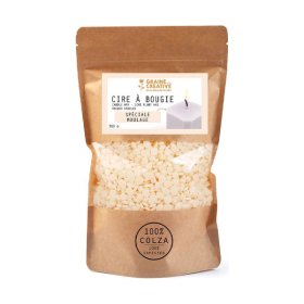 GRAINE CREATIVE - Cire de Colza - 380 g - Moulage