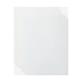 CRICUT - Stickers Imprimables Imperméables - A4 - 6 Feuilles - Blanc