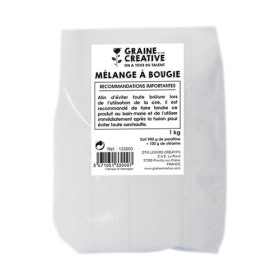 GRAINE CREATIVE - Candle Wax Granules - 1 kg - 100% Paraffin