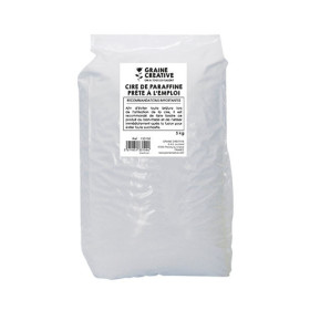 GRAINE CREATIVE - Candle Wax Granules - 5 kg - 100% Paraffin