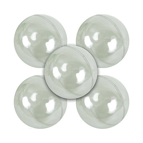 GRAINE CREATIVE - Boules Plastique Cristal - 5 Boules - Ø 10 cm