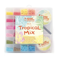GRAINE CREATIVE - Heishi Beads Box - Kit Beads + Elastic + Pliers