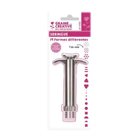 GRAINE CREATIVE - Clay Extruder Gun - Piston Syringe