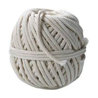 GRAINE CREATIVE - Ficelle Coton Tressé - 3 mm - 50 m - 200 g