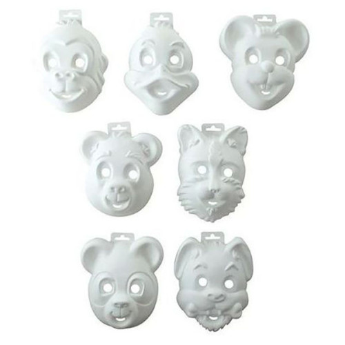 GRAINE CREATIVE - Animal Masks - 14 Masks (2 x 7 Models)