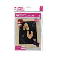 GRAINE CREATIVE - Thermoformed Mould - Uppercase Alphabet