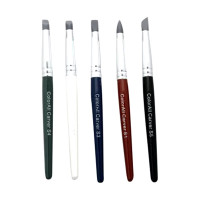 GRAINE CREATIVE - Pinceaux Silicones - 5 Pièces - À Sculpter