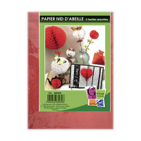 GRAINE CREATIVE - Plaques Nid d'Abeille - 5 Plaques