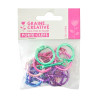 GRAINE CREATIVE - Chain Keychain - 10 Pieces - Assorted Colors