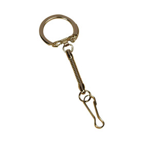 GRAINE CREATIVE - Porte-Clés Chaînette - 30 Pièces - Argent