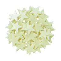 GRAINE CREATIVE - Glow-in-the-Dark Stickers - 60 Mini Stars