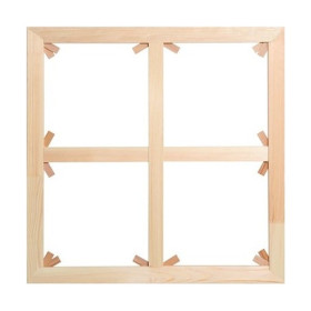PHOENIX - Bonfil - Clear - Stretcher Bars and Cross Bars for Canvas - Lightweight Wood