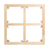 PHOENIX - Bonfil - Clear - Stretcher Bars and Cross Bars for Canvas - Lightweight Wood