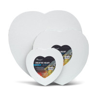 PHOENIX - ARTIST CANVAS - Châssis Cœur - 100% Coton - "Creative Hearts"