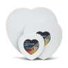 PHOENIX - ARTIST CANVAS - Heart-Shaped Stretched Canvas - 100% Cotton - "Creative Hearts"