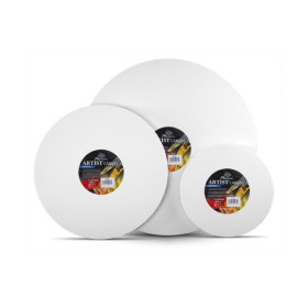 PHOENIX - ARTIST CANVAS - Round Stretched Canvas - 100% Cotton