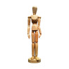 PHOENIX - Mannequin Articulé Homme - 30 cm - Bois