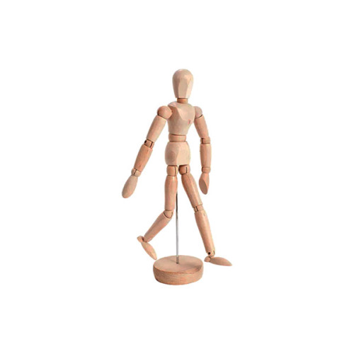 PHOENIX - Mini Mannequin Articulé - 15 cm - Bois