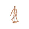 PHOENIX - Mini Articulated Mannequin - 15 cm - Wood