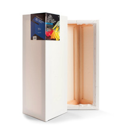PHOENIX - ARTIST CANVAS - Châssis Triangulaire 3D - 100% Coton - 90x20x20 cm