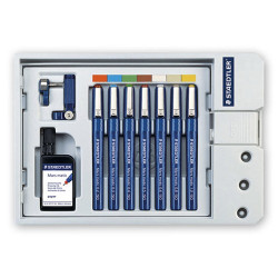 STAEDTLER - Mars® Matic 700 - Stylo Pointe Tubulaire - Coffret 700 S7