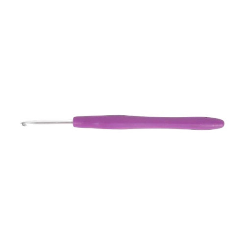 DMC - Crochet de Tricot - Aluminium avec Manche Silicone - 4MM