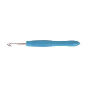 DMC - Crochet de Tricot - Aluminium avec Manche Silicone - 8MM