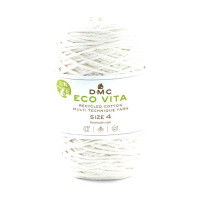 DMC - Eco Vita 4 Nova - Recycled Cotton - Ball 250g/200m - Off-White