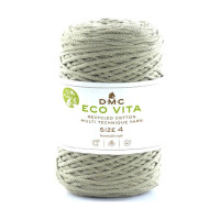 DMC - Eco Vita 4 Nova - Recycled Cotton - Ball 250g/200m - Khaki
