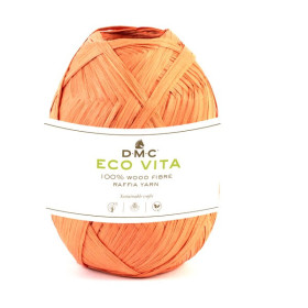 DMC - Eco Vita Raffia - 100% Wood Fibre - Ball 50g/100m - Pale Orange
