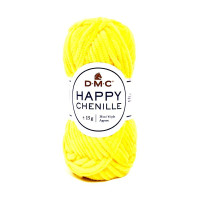 DMC - Happy Chenille - Chenille Polyester - Pelote 15g/38m - Jaune