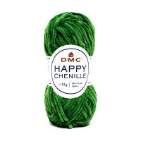 DMC - Happy Chenille - Chenille Polyester - Pelote 15g/38m - Vert Moyen