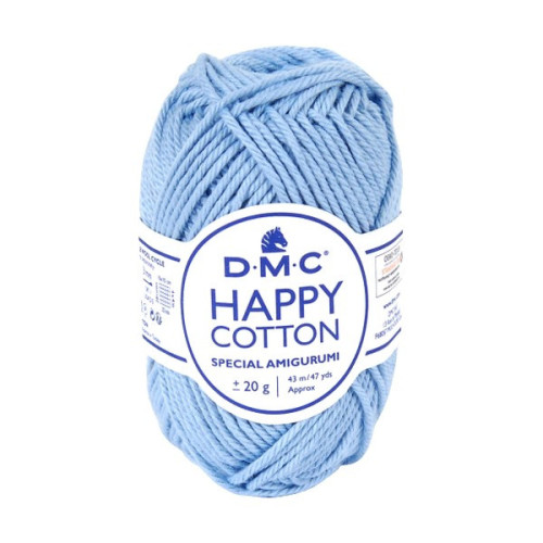 DMC - Happy Cotton - 100% Cotton - Ball 20g/43m - Light Blue