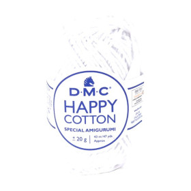 DMC - Happy Cotton - 100% Cotton - Ball 20g/43m - White