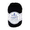 DMC - Happy Cotton - 100% Coton - Pelote 20g/43m - Noir