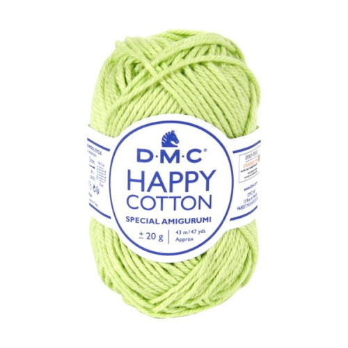DMC - Happy Cotton - 100% Coton - Pelote 20g/43m - Vert Clair