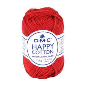DMC - Happy Cotton - 100% Cotton - Ball 20g/43m - Red