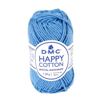 DMC - Happy Cotton - 100% Coton - Pelote 20g/43m - Bleu Foncé