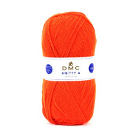 DMC - Knitty 4 - 100% Acrylique - Pelote 100g/280m - Orange